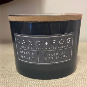 Sand + Fog Ocean & Sea Salt Candle - Navy